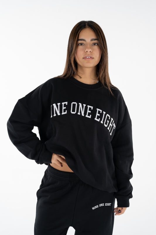 Oversized Varsity Sweatshirt