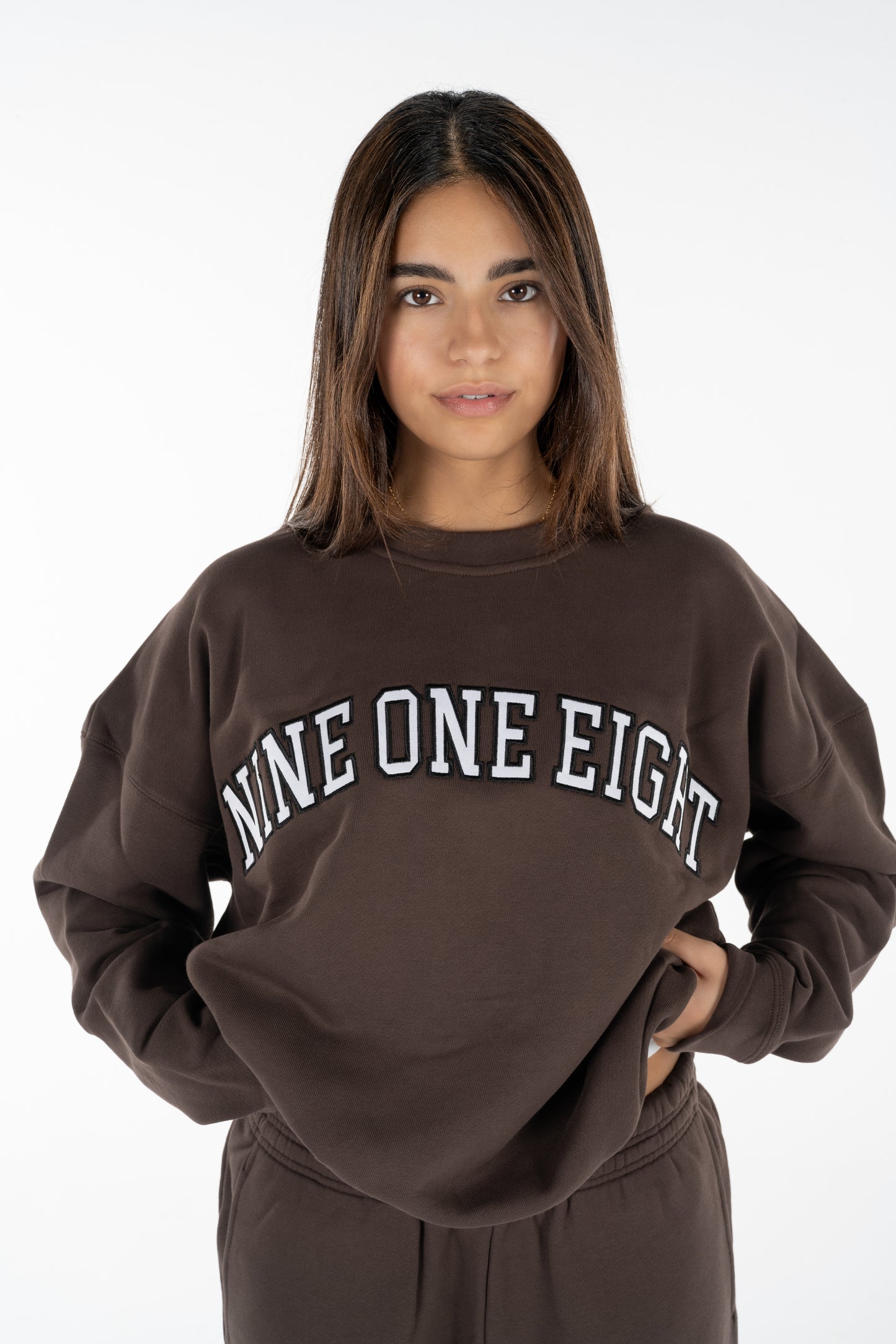 Oversized Varsity Sweatshirt